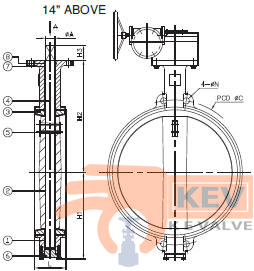 Butterfly Valve 2014w PN10/16 - Valve p3